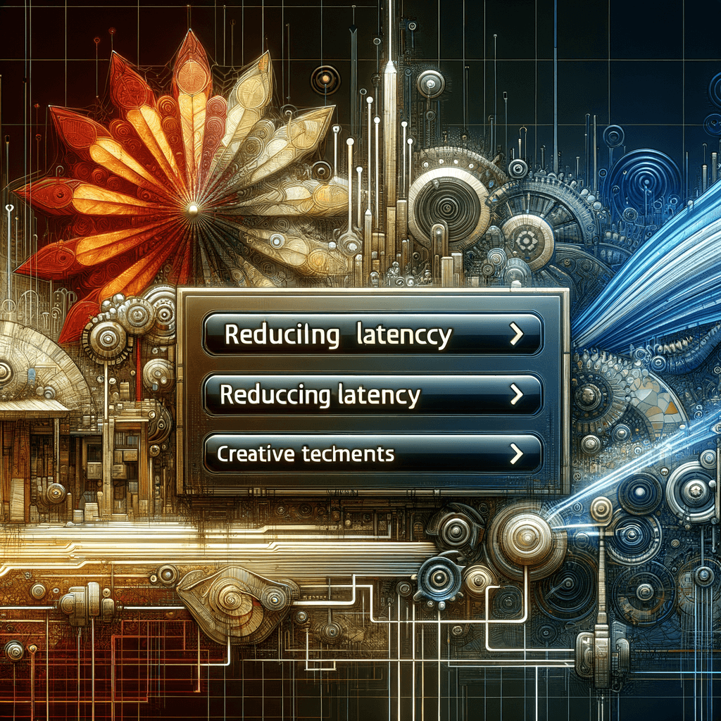 ゲームの設定画面のスクリーンショット。レイテンシ削減に関連する設定項目が強調表示されている。