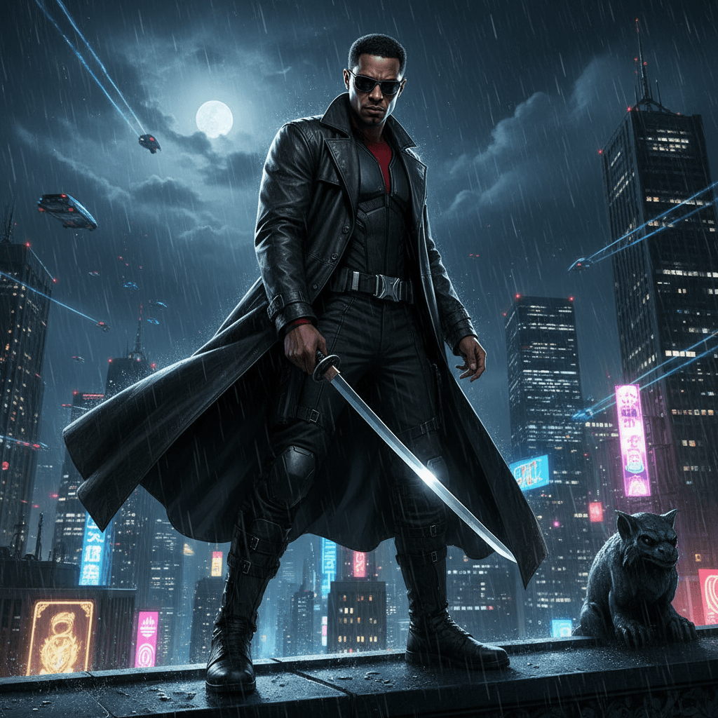 記事で大きく取り上げられている、Arkane Lyon開発の新作『Marvel's Blade』をイメージし、パリを舞台にしたスタイリッシュな雰囲気を表現しています。