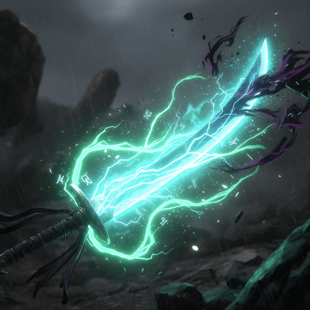 記事の重要な論点である釈魂刀の「回復阻害」効果を視覚的に表現しています。デッドプールの再生能力が釈魂刀によって打ち消される様子を強調しています。