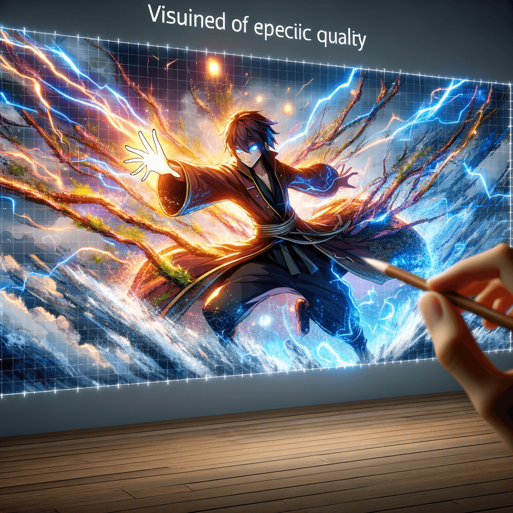 特殊能力を発動する瞬間