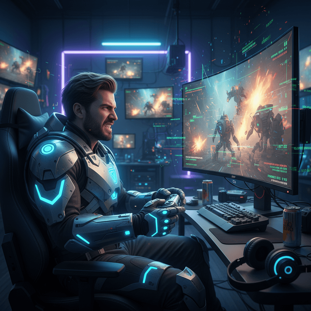 メモリ不足によるカクつきと、それによって全ロストしてしまう危機的状況を描写。記事におけるメモリ容量の重要性を強調。