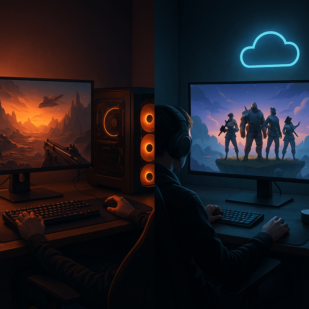 XServer GAMEsとVPSの違いを初心者向けに比較の比較ポイントを整理したイメージ