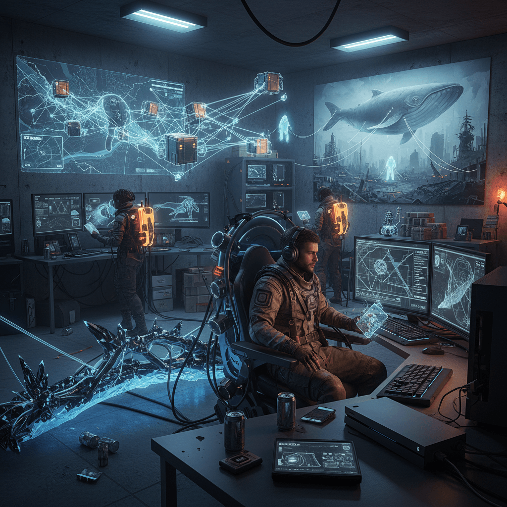 Death Stranding 2 PC版は買いかの実利用シーンを表すイメージ